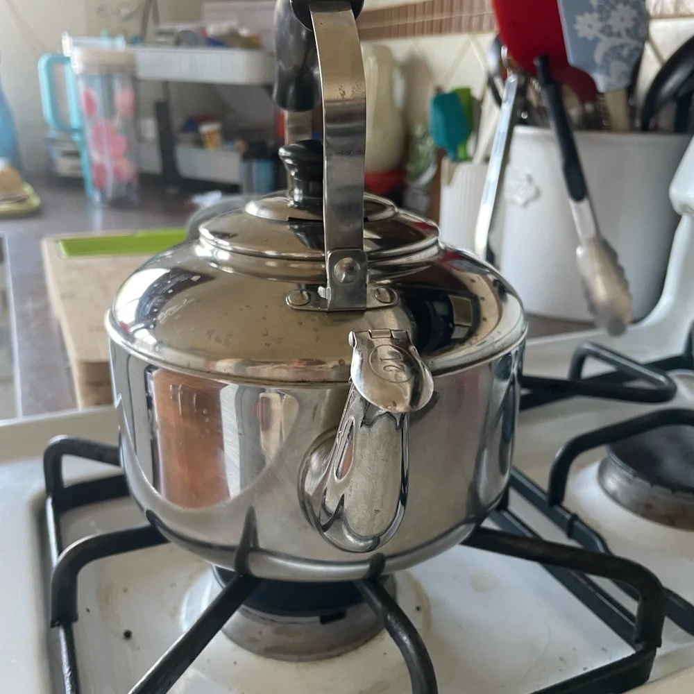 Stainless Steel Water Kettle Stovetop Anti Scald Handle size 2L
